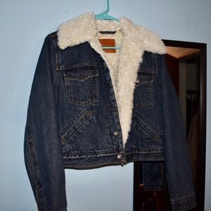 Levi’s Denim Sherpa-Lined Jacket